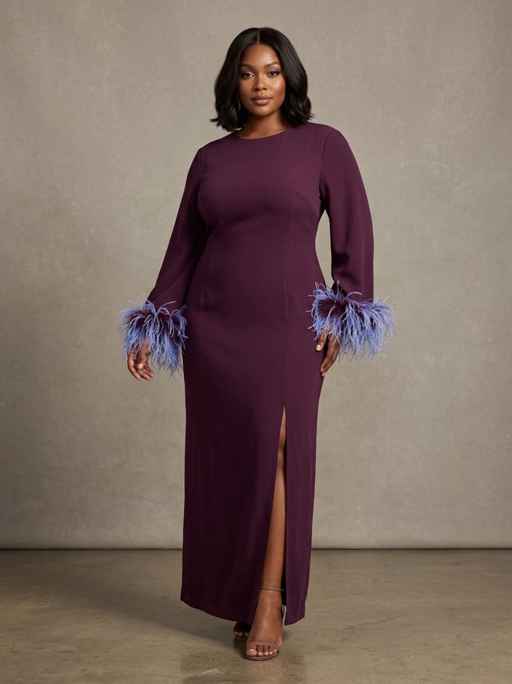 New Tuckernuck Winetasting Feather Eleanor Maxi Dress Size XXXL